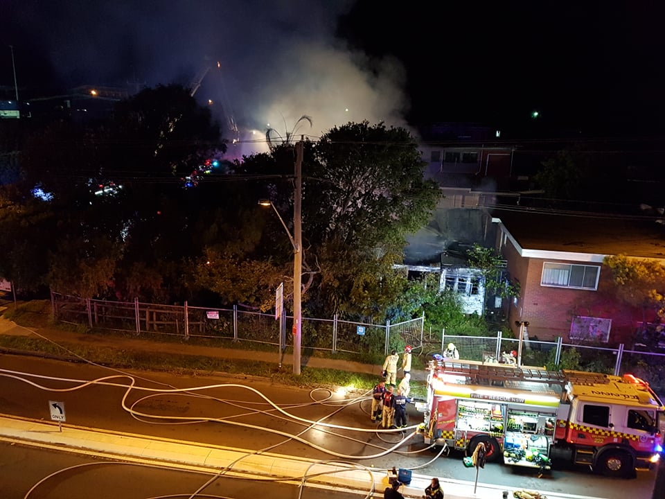 DERELICT BUILDING DESTROYED BY FIRE AT BELMONT NBN News