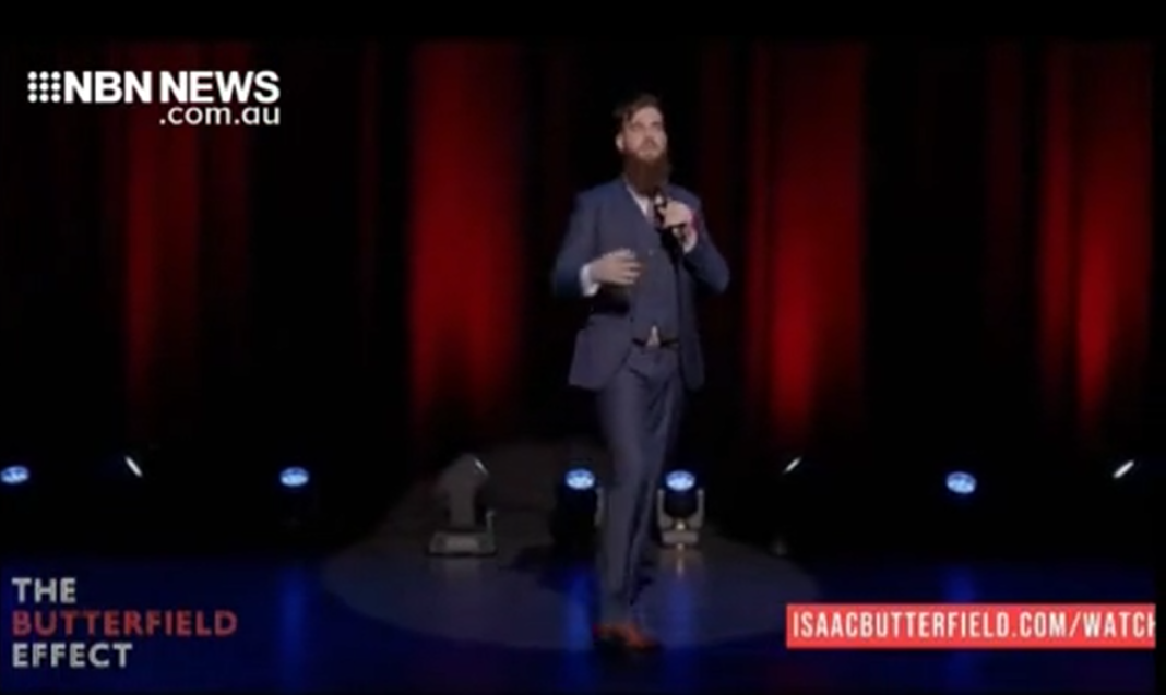 WORLD TOUR FOR SUCCESSFUL HUNTER COMEDIAN, ISAAC BUTTERFIELD NBN News