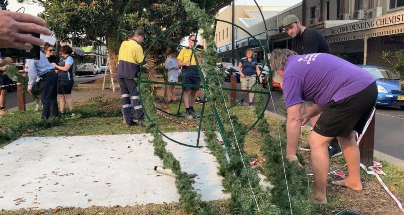 FESTIVE ADDITION TO SAWTELL’S MAIN STREET BUILT BY LOCAL APPRENTICES ...