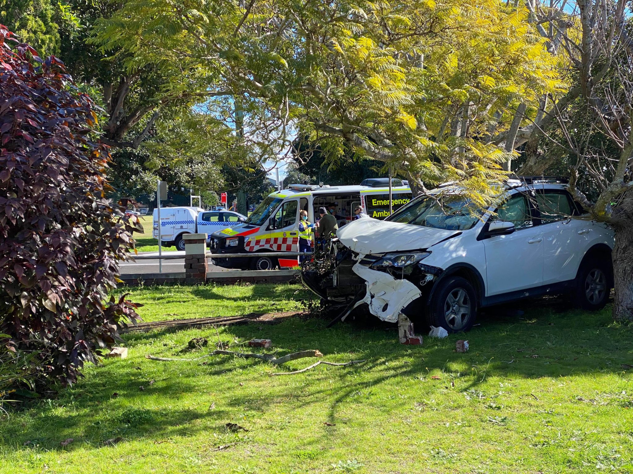 CAR CRASH AT HAMILTON SOUTH NBN News