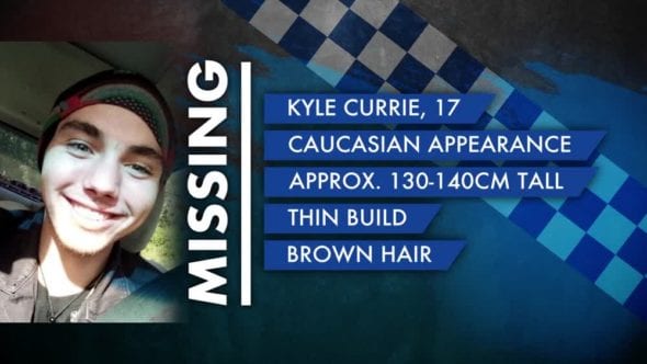 POLICE PLEA | HAVE YOU SEEN MISSING TEEN KYLE CURRIE? – NBN News