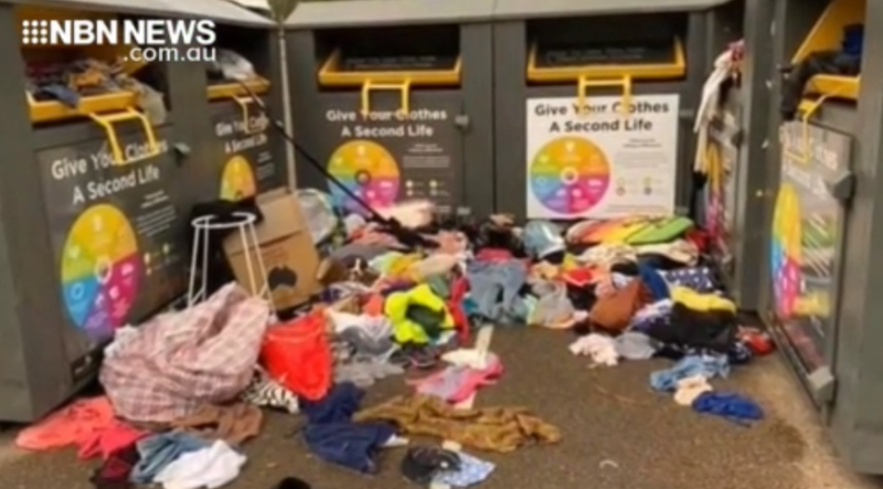 Illegal Dumpers Target Newcastle Clothing Bins Nbn News