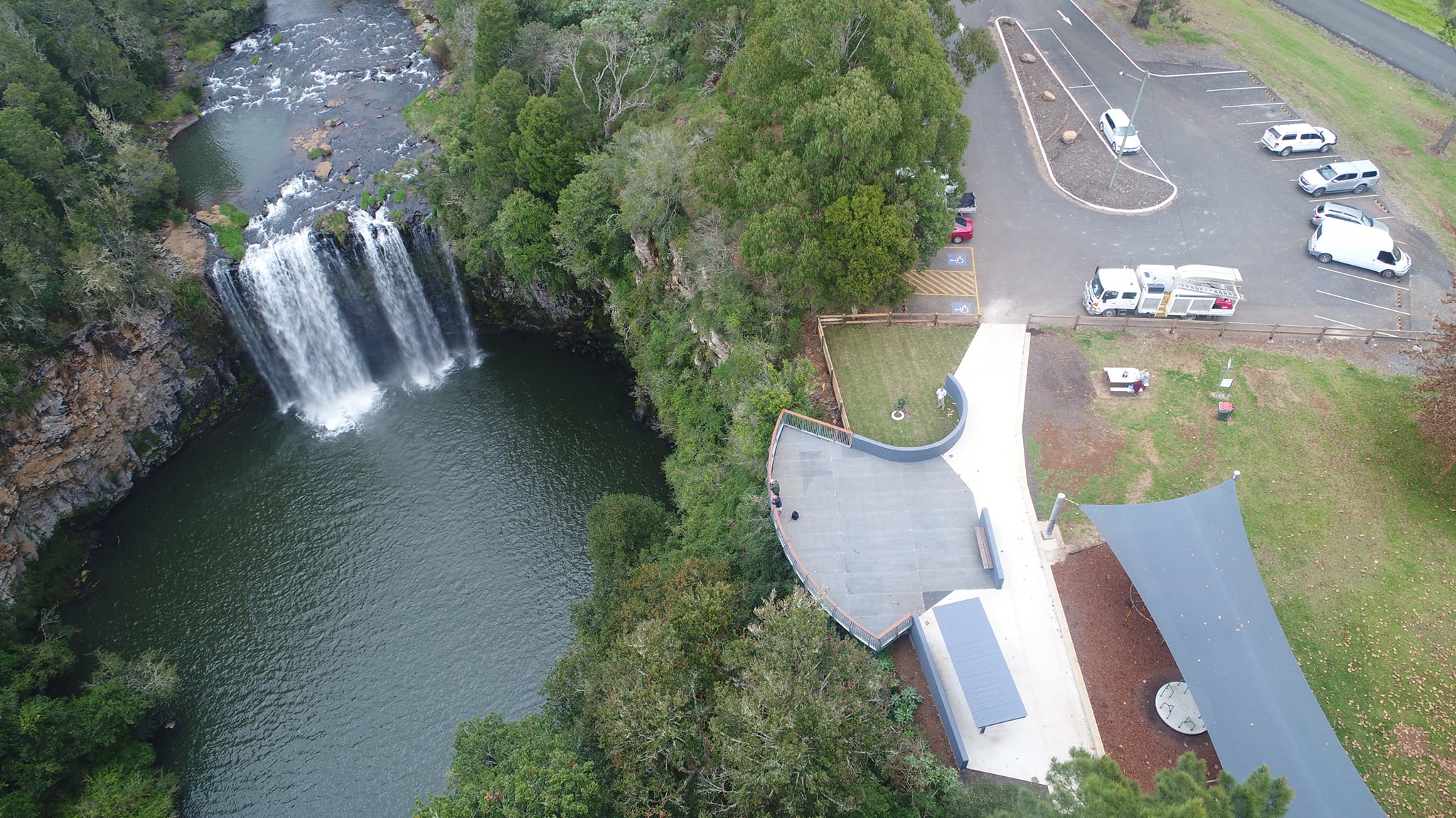 are dogs allowed at dangar falls