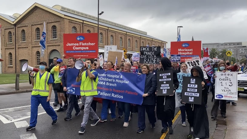 HUNTER NURSES AND MIDWIVES STRIKE FOR THE SECOND TIME IN SIX WEEKS ...