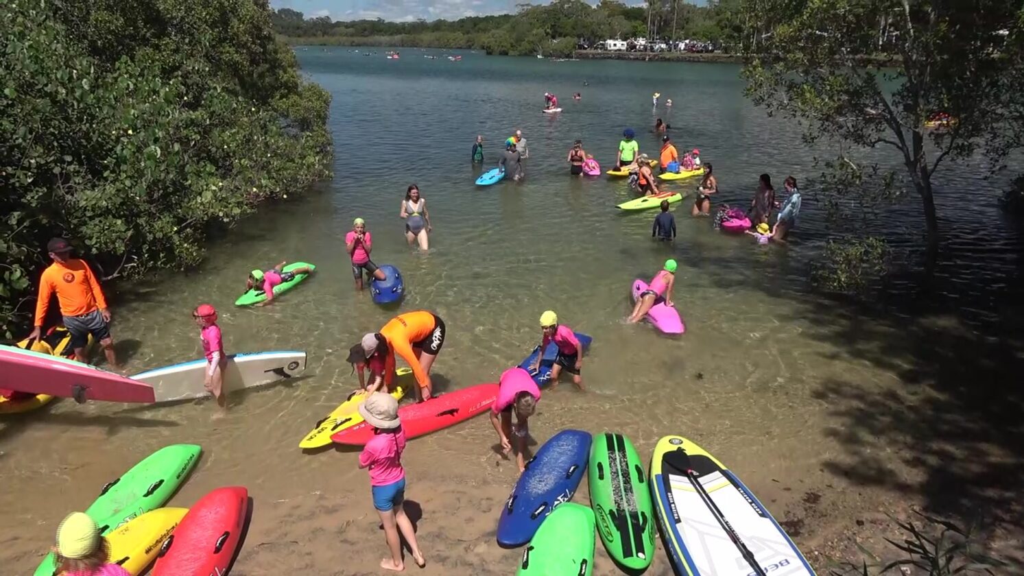 Brunswick SLSC Nippers celebrate World Pride in rainbow colours – NBN News