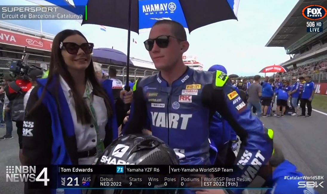 Tom Edwards heads to Donnington for World Supersport Series NBN News