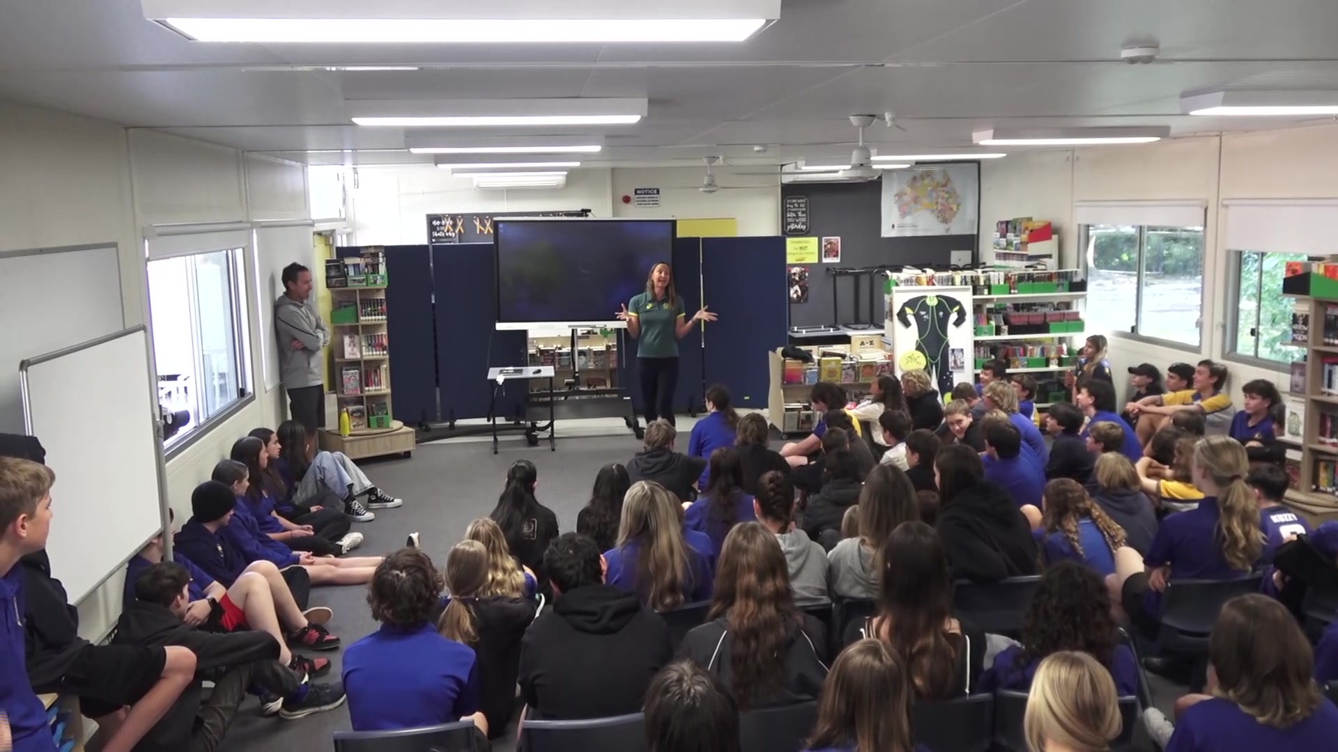 Former Olympian inspires Mullumbimby High School students – NBN News