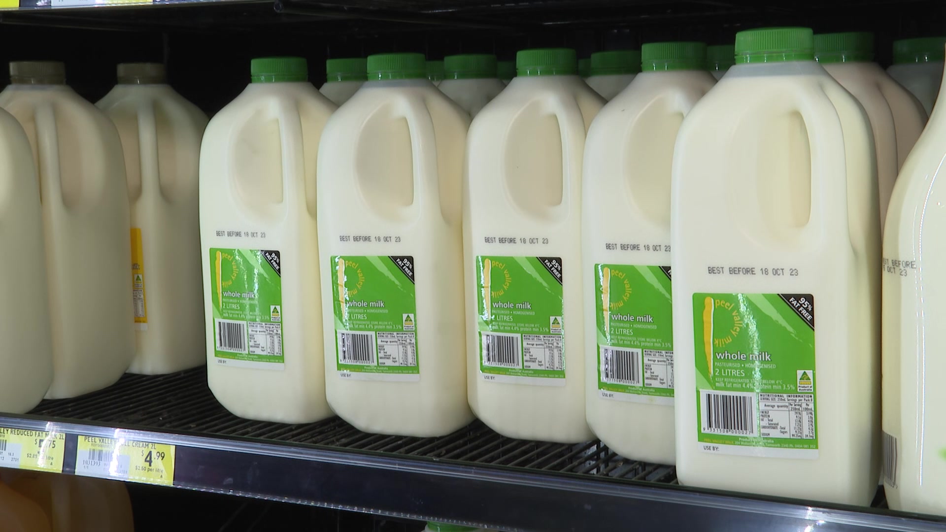 No more Peel Valley Milk on local shelves NBN News