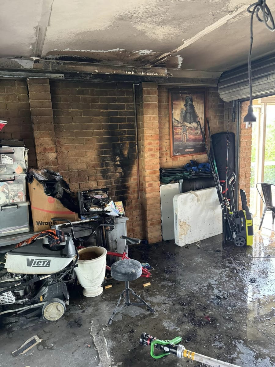 Teens treated for smoke inhalation after garage fire – NBN News