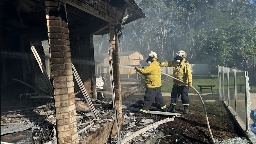 Waterview Heights home destroyed by fire – NBN News