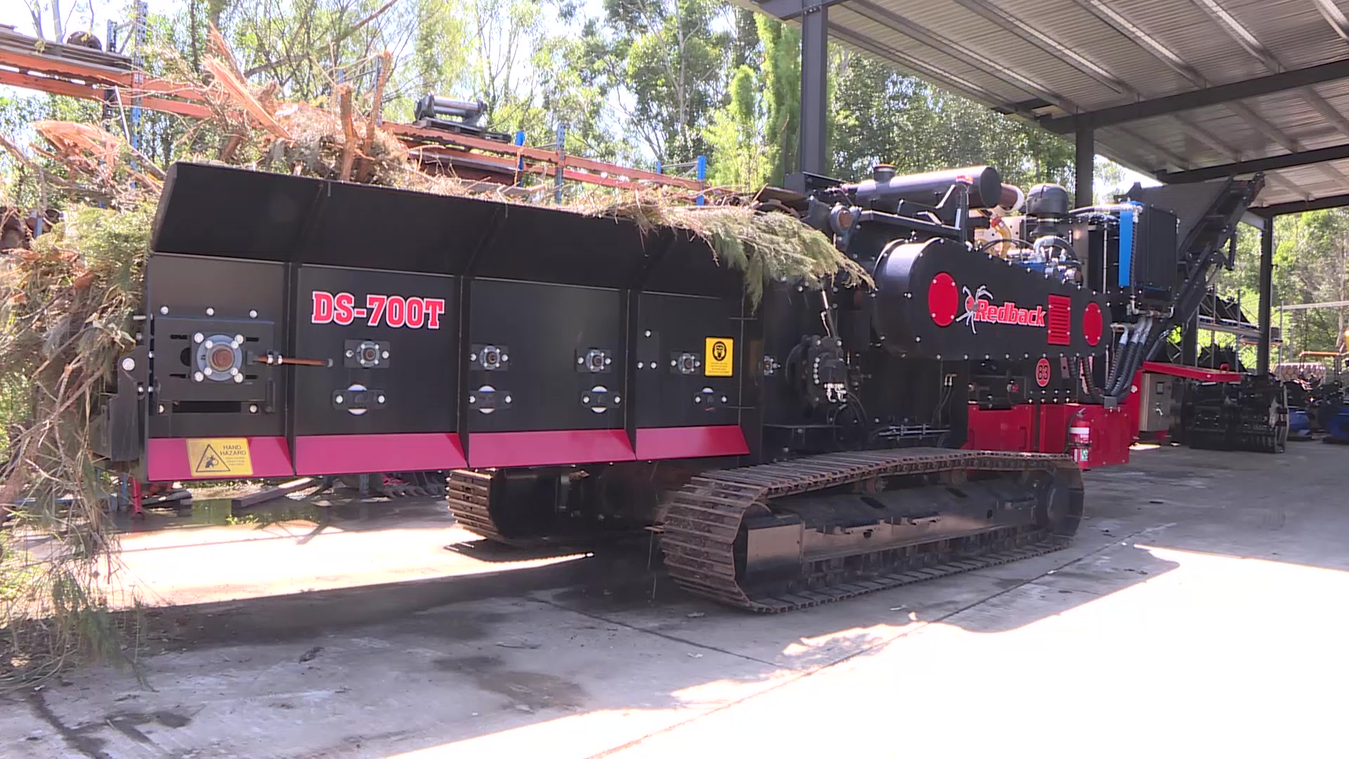 Greenwaste grinder leading the way with timber innovations – NBN News
