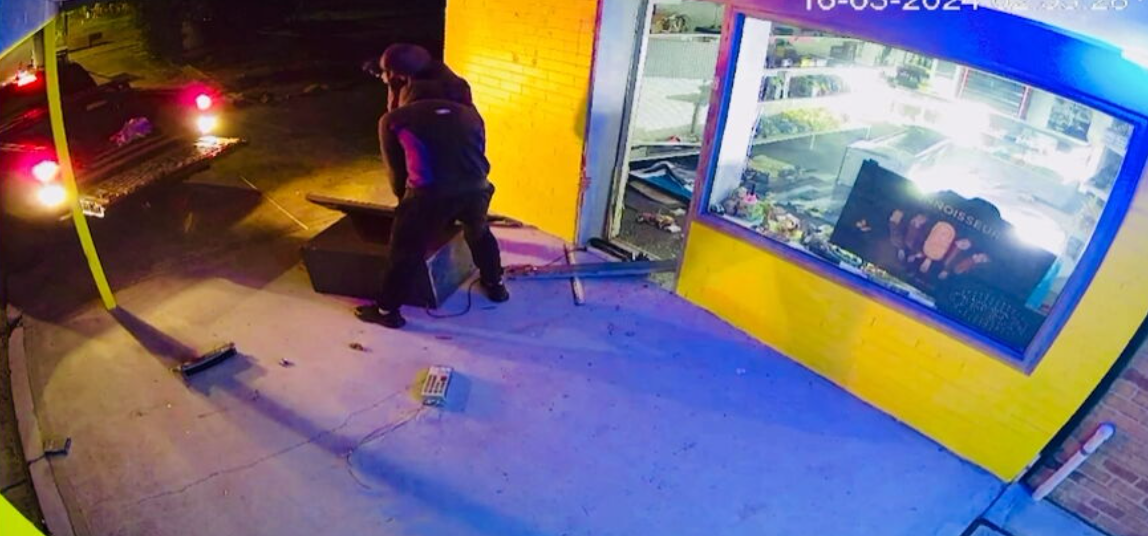 EXCLUSIVE: Tea Gardens smash and grab caught on camera – NBN News