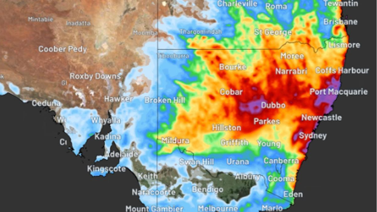 Bring the brolly out Southeastern states set for a soaking over