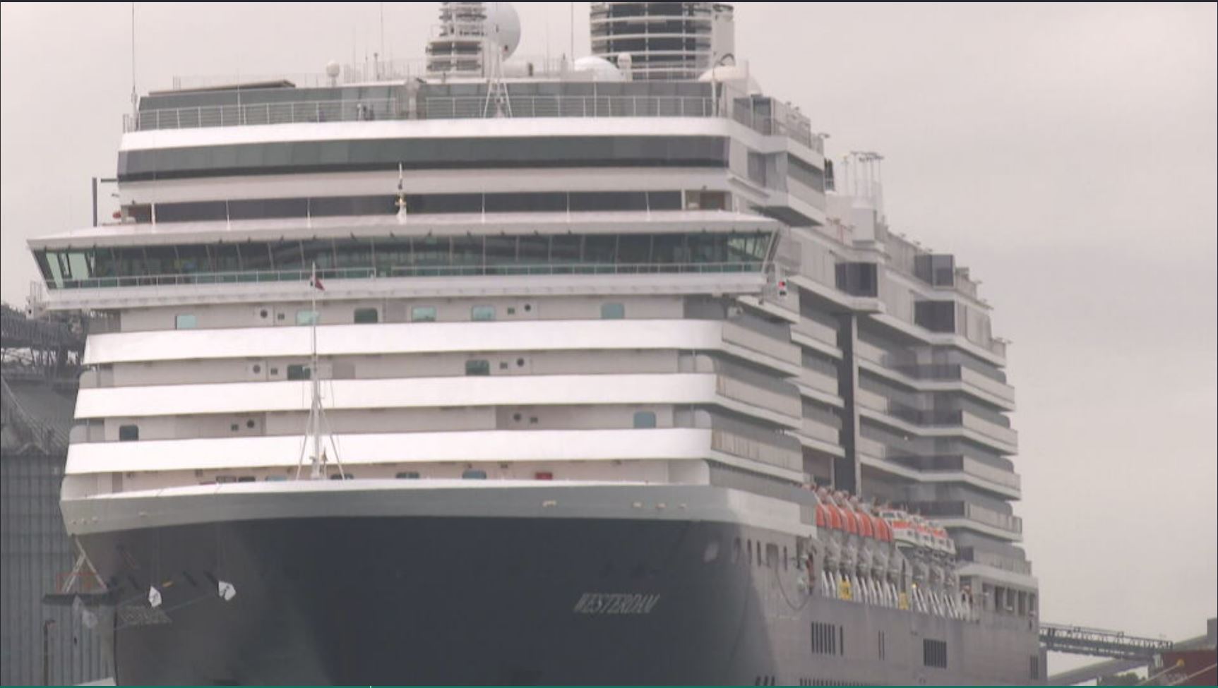 Excitement builds as first cruise ship of the season docks in Newcastle ...