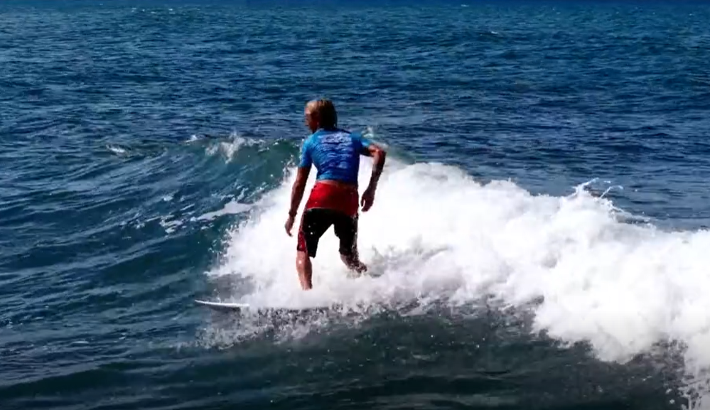 Hughie Vaughan knocked out of surfing championships