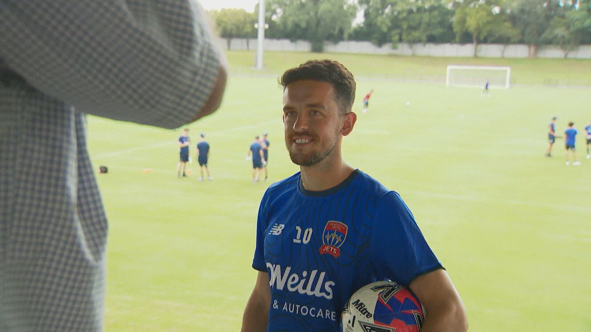 English midfielder to make club debut